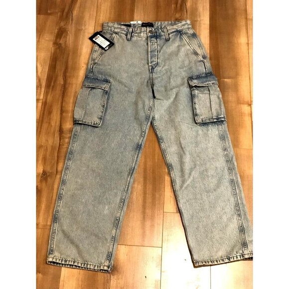 JACK & JONES Other - Jack & Jones Baggy Alex Jeans Baggy Fit Denim Blue Sz 28W/32L. NWT $100